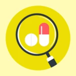 pill identifier :identify pill android application logo